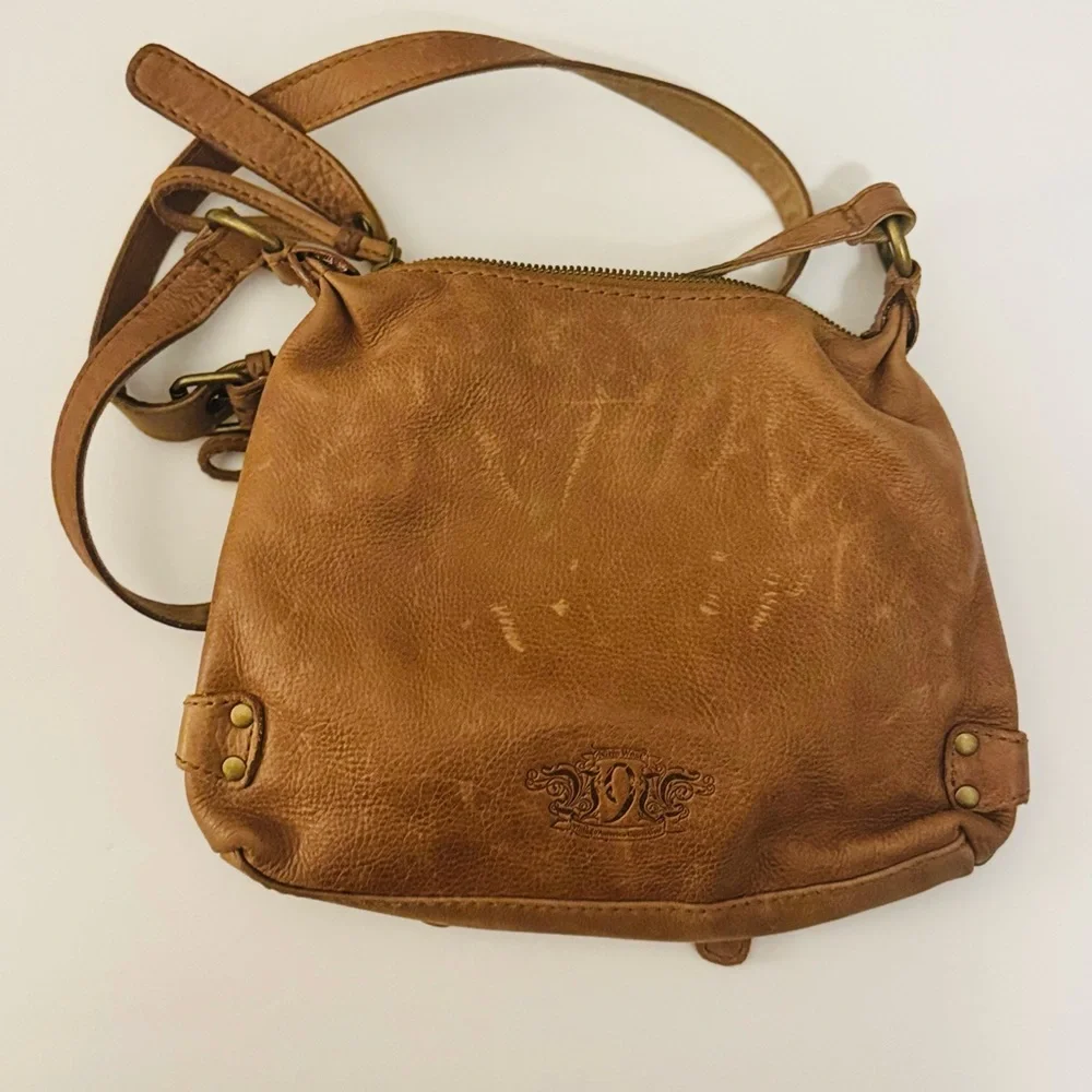 VTG‎ Y2K Nine West Tan Crossbody Bag